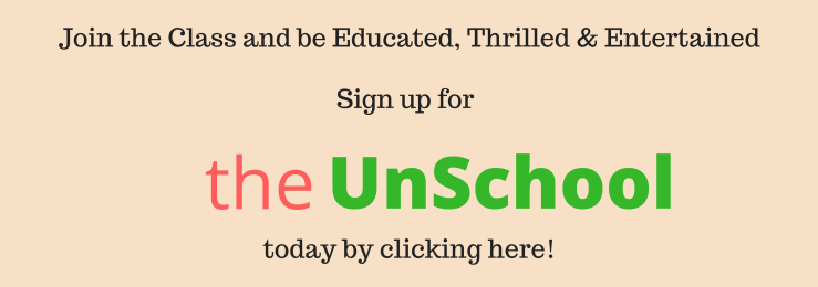 the unschool sign up banner